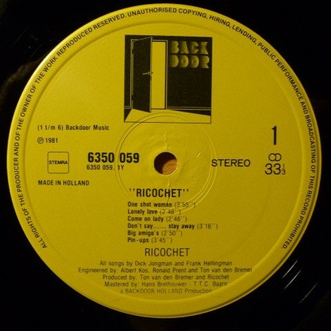 Ricochet - Ricochet (LP)