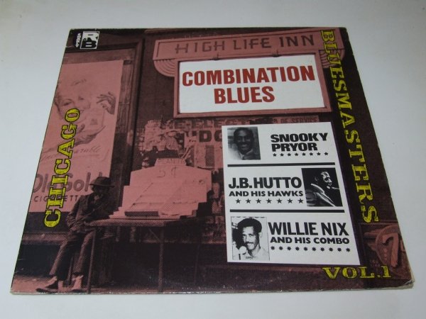 Snooky Pryor, J.B. Hutto And His Hawks, Willie Nix &amp; His Combo - Combination Boogie (LP)