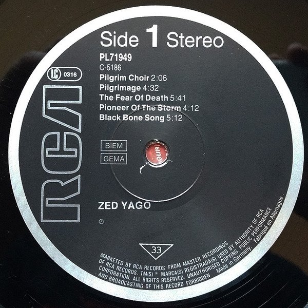 Zed Yago - Pilgrimage (LP)