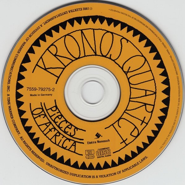 Kronos Quartet - Pieces Of Africa (CD)