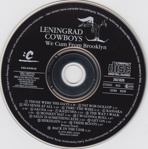 Leningrad Cowboys - We Cum From Brooklyn (CD)