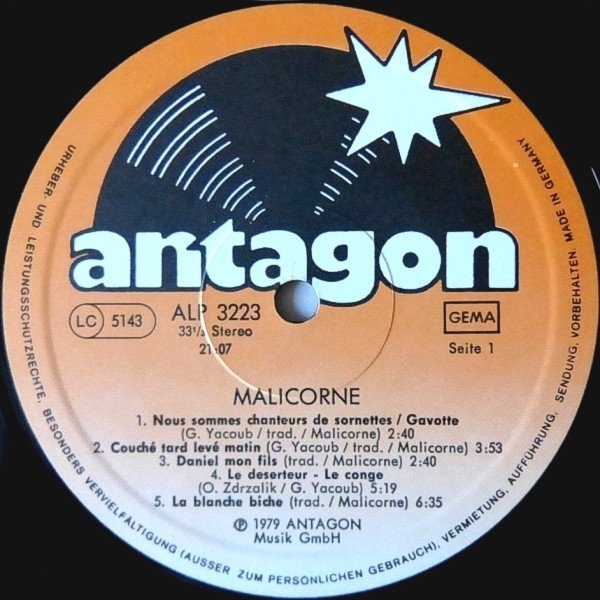 Malicorne - Malicorne (LP)
