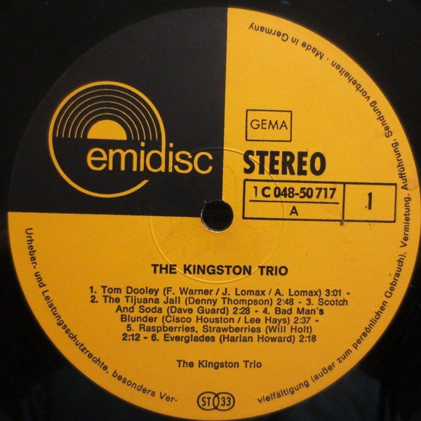 The Kingston Trio - The Kingston Trio (LP)