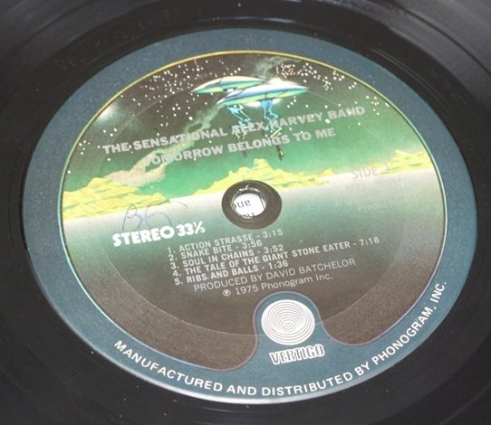 The Sensational Alex Harvey Band - Tomorrow Belongs To Me (LP)