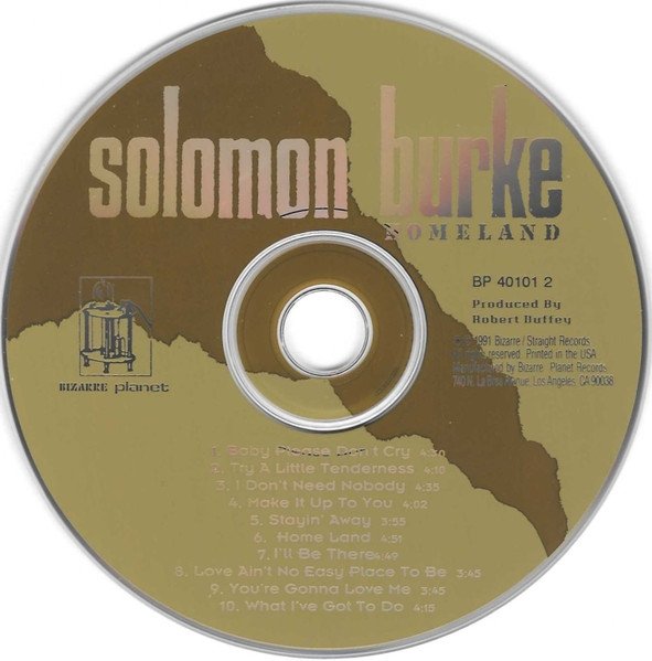 Solomon Burke - Homeland (CD)