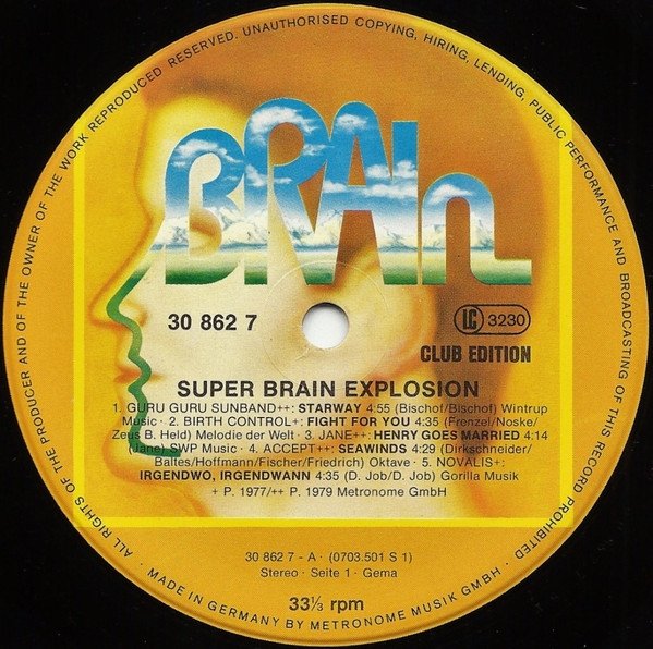 Super Brain Explosion (LP)