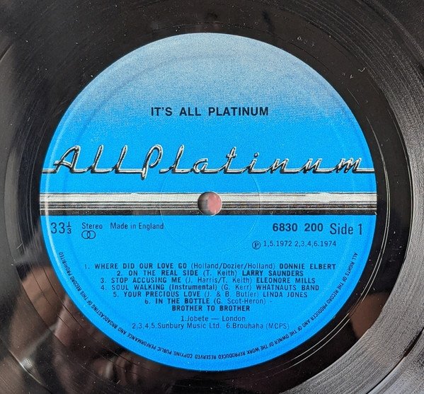 It's All Platinum (LP)