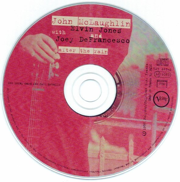John McLaughlin - After The Rain (CD)