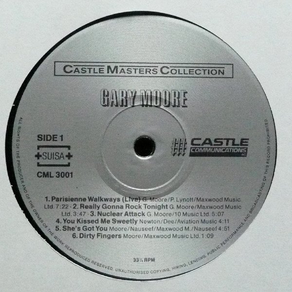 Gary Moore - Castle Masters Collection (LP)