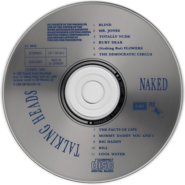 Talking Heads - Naked (CD)