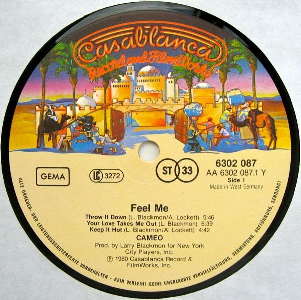 Cameo - Feel Me (LP)