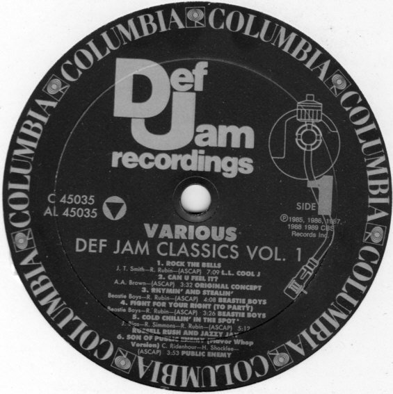 Def Jam Classics Vol. 1 (LP)