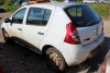 Szyba drzwi przód lewa Dacia Sandero 2009 1.4i K7J710 Hatchback 5-drzwi