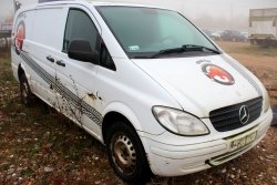 Reflektor prawy Mercedes Vito W639 2005 Bus 