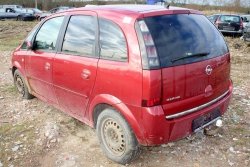 Drzwi Tył Lewe Opel Meriva A 2006 1.4i Minivan (gołe drzwi bez osprzętu, rysy)