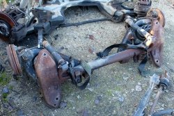 Belka zawieszenia tył Fiat Seicento 1999 0.9i Hatchback 3-drzwi (na bębny)