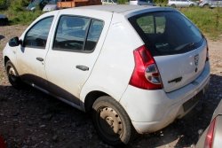 Drzwi tył lewe Dacia Sandero 2009 1.4i K7J710 Hatchback 5-drzwi