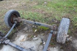 Belka tył Ford Transit MK7 2006 2.2TDCI Bus