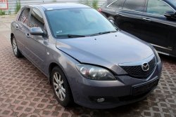 _Drzwi Przód Lewe Mazda 3 BK 2007 1.6i Hatchback 5-drzwi (gołe drzwi bez osprzętu)