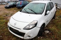 Szyba drzwi przód lewa Renault Clio III Lift 2010 Hatchback 5-drzwi