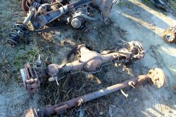 Most tył Mitsubishi Pajero Pinin 2001 2.0GDI 4G94 Terenowy 5-drzwi