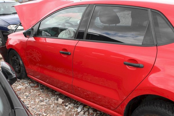 _Klapa bagażnika tył VW Polo 6R 2009 Hatchback 5-drzwi