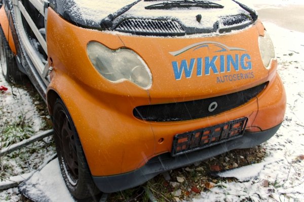 Błotnik lewy prawy maska zderzak przód Smart Fortwo 450 Lift 2003-2007