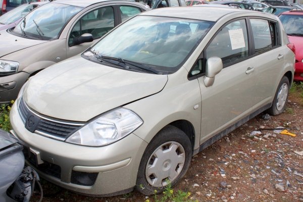 _Drzwi przód lewe Nissan Tiida C11 2007 Hatchback 5-drzwi