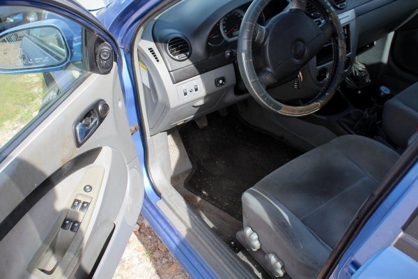 Fotel Lewy Kierowcy Chevrolet Lacetti J200 2005 1.6i Hatchback 5-drzwi