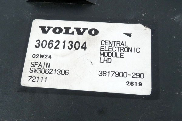 Moduł komfortu Volvo S40 V40 2002