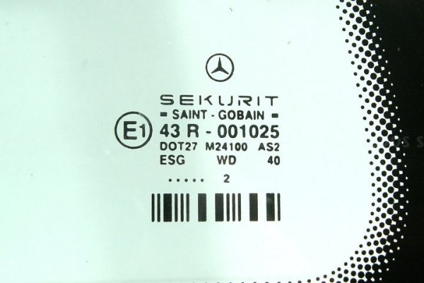 SZYBA UCHYLNA LEWA MERCEDES VANEO 414 2002