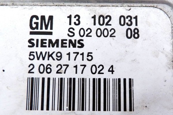 Komputer sterownik silnika Opel Vectra C 2002 1.8i 16V