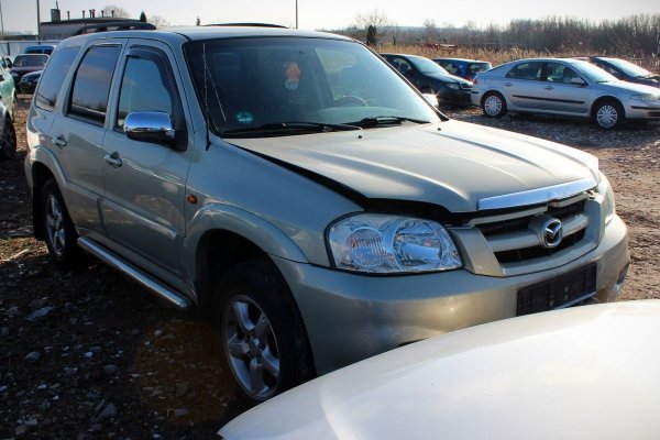 Drzwi przód lewe Mazda Tribute EP Lift 2004 (Kod lakieru: 28D)