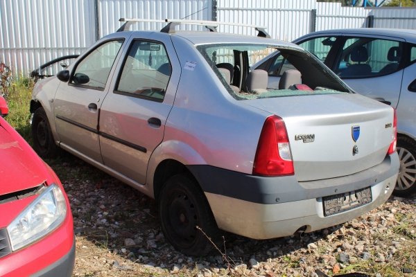 Drzwi Tył Prawe Dacia Logan I 2006 1.5DCI Sedan (gołe drzwi bez osprzętu)