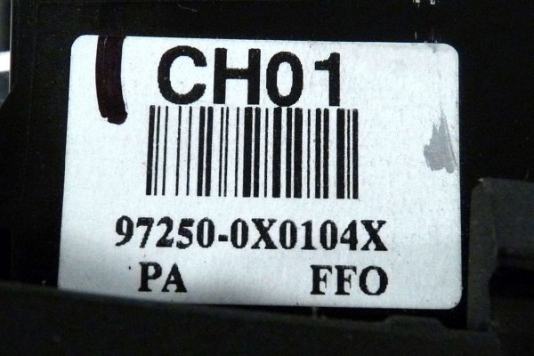 _Panel sterowania nawiewu Hyundai i10 PA 2007-2013 5d
