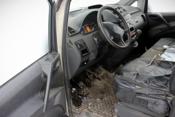 Zamek klapy bagażnika tył Mercedes Vito W639 2011 2.2CDI 651940 Bus