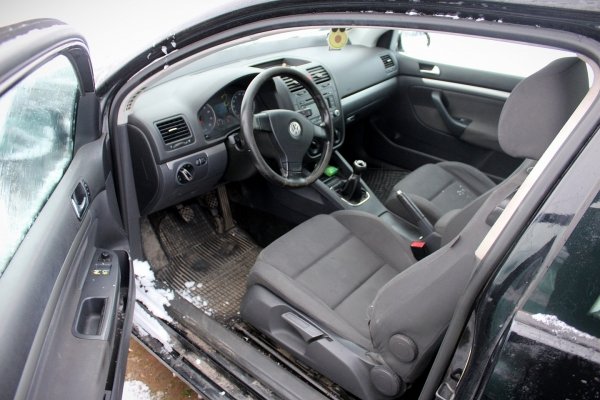 Pas przód + wentylator + chłodnice VW Golf V 1K Hatchback 3-drzwi