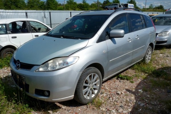 Zderzak tył Mazda 5 CR 2005 Van (kod lakieru: 22V)