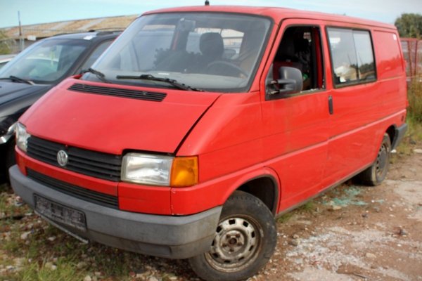 Szyba drzwi tył prawa skrzydełka VW Transporter T4 1992 Bus 