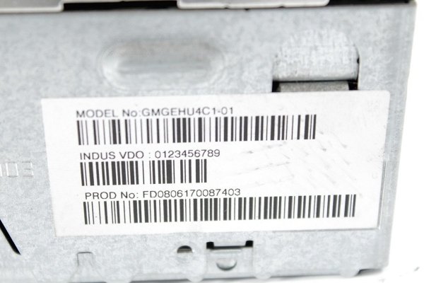 Radio + wyświetlacz Opel Astra H 2004-2006 Kombi 
