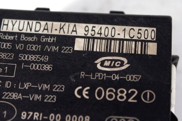 _Komputer sterownik silnika stacyjka immobilizer Hyundai Getz Cross 2007 1.4i Hatchback 5-drzwi