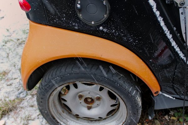 Błotnik lewy prawy zderzak tył Smart Fortwo 450 Lift 2003-2007