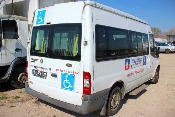 Podnośnik szyby przód lewy Ford Transit MK7 2006 Bus