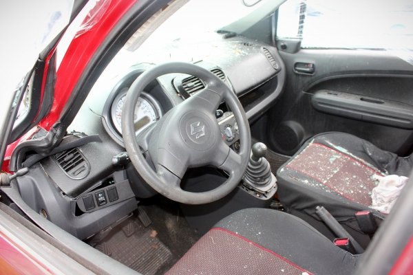 Szyba trójkątna tył lewa Suzuki Splash 2009 1.0i K10B Hatchback 5-drzwi