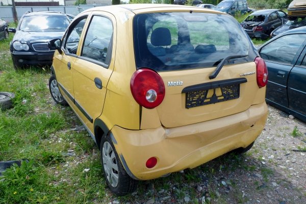Błotnik przód prawy Chevrolet Matiz M200  2005 Hatchback 5-drzwi (kod lakieru: 52U)