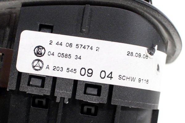 przełącznik świateł lusterek - mercedes - c-klasa - zdjęcie 4