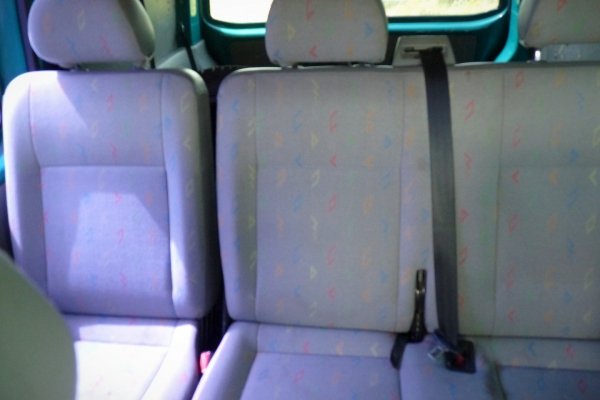 _Fotel 2 rząd + dwójka VW Transporter T5 2005 Bus 