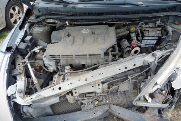 Zamek drzwi tył lewy Nissan Tiida C11 2008  Hatchback 5-drzwi