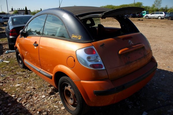 Podnośnik szyby tył lewy Citroen C3 Pluriel 2004 Kabirolet 