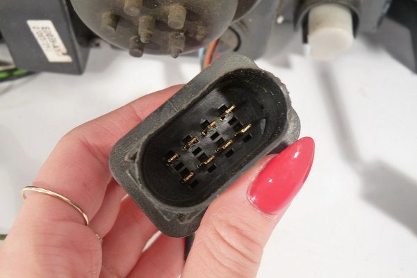 Reflektor lewy prawy komplet clear black Skoda Octavia I 1U LIFT / II 1Z 2001-2010